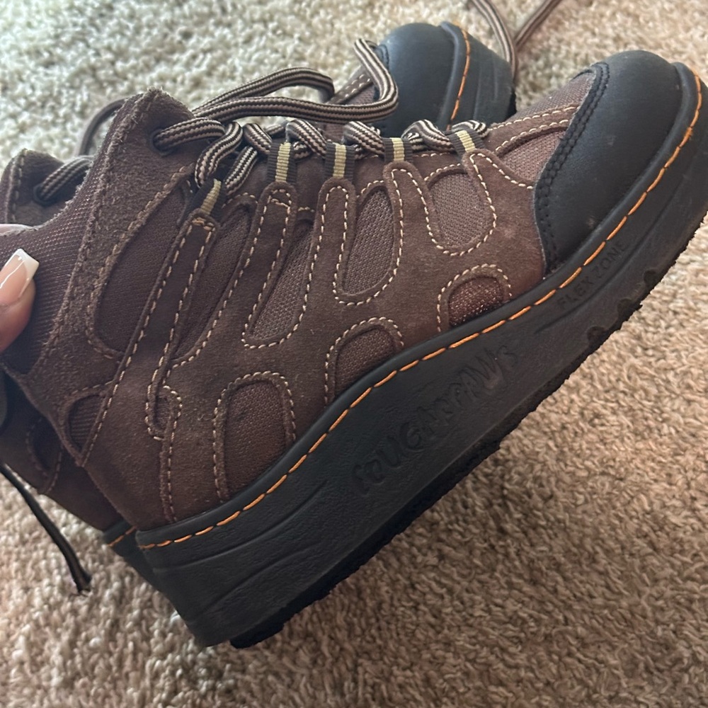 Cougar Dark Brown Lace Up Boots